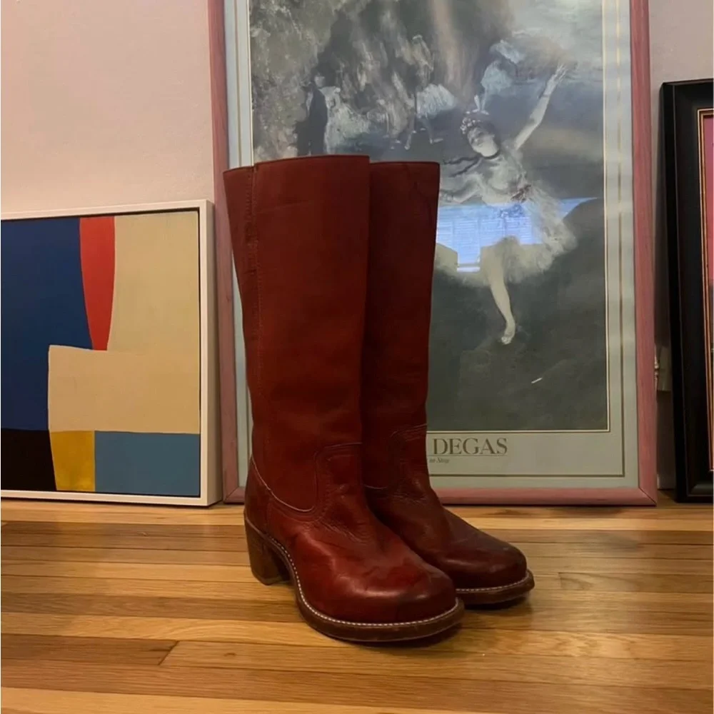 Frye Campus 14L Boots (W8.5)